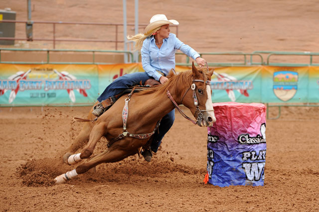 professional barrel racer karissa